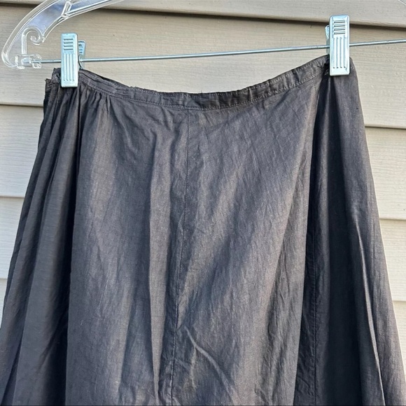 Antique Edwardian Ruffle Smocking Maxi Petticoat Slip 24” - Picture 2 of 7